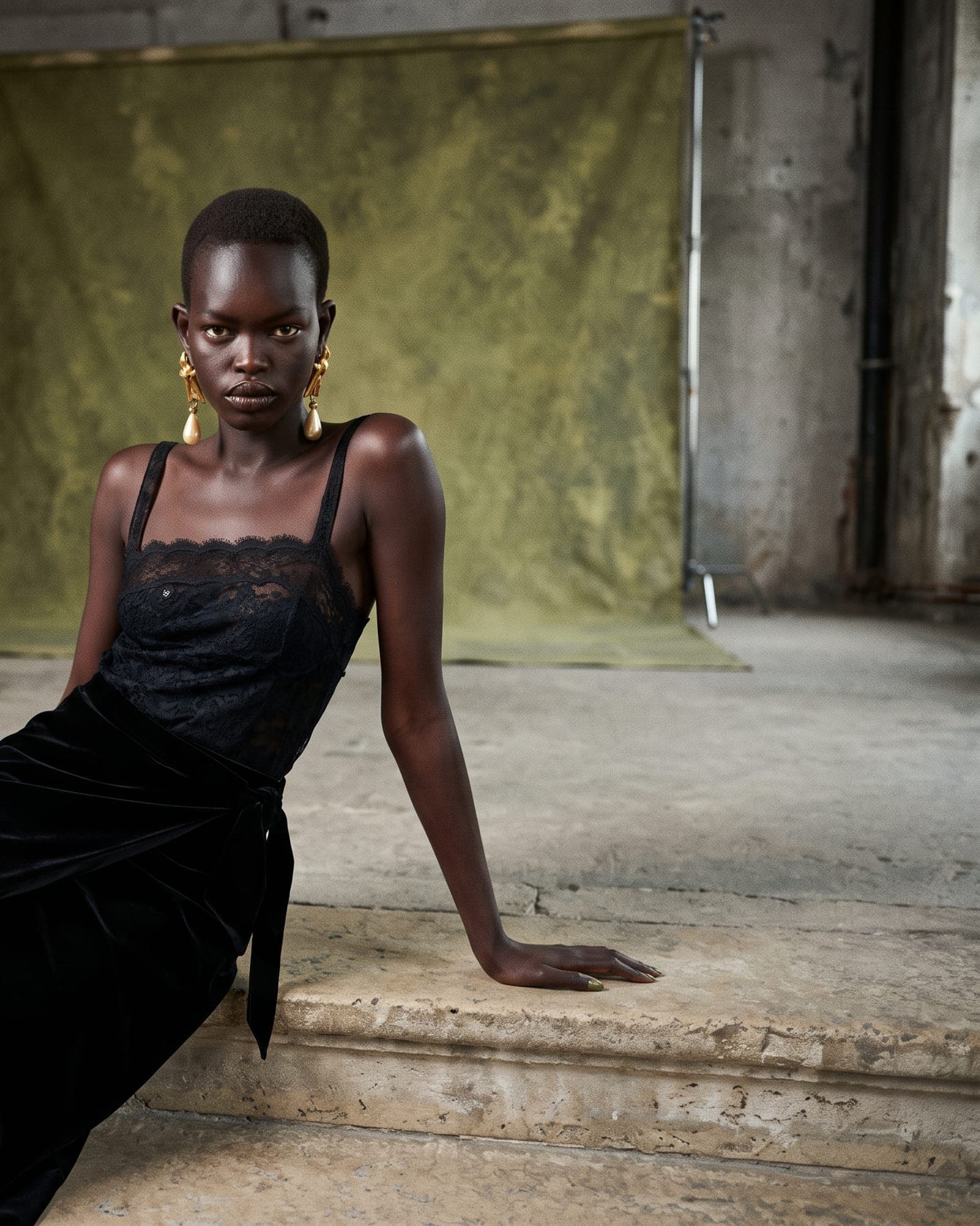 Saint Laurent editorial image