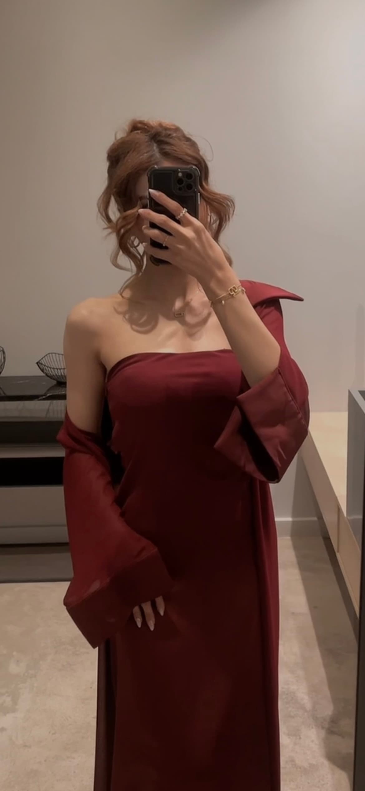Customer photo — Amira Jacket & Dress Set in Naia⢠Satin